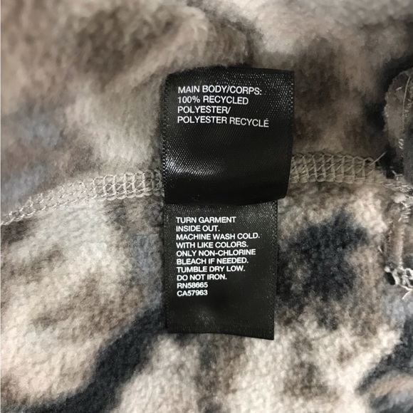 Zella Gray Camo Fleece Jacket - Picture 7 of 10